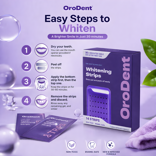 OroDent PAP Whitening Strips